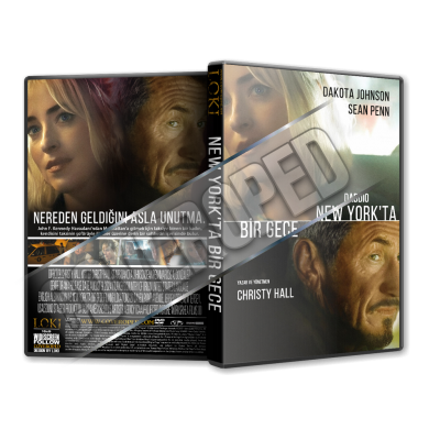 New York'ta Bir Gece - Daddio - 2023 Türkçe Dvd Cover Tasarımı